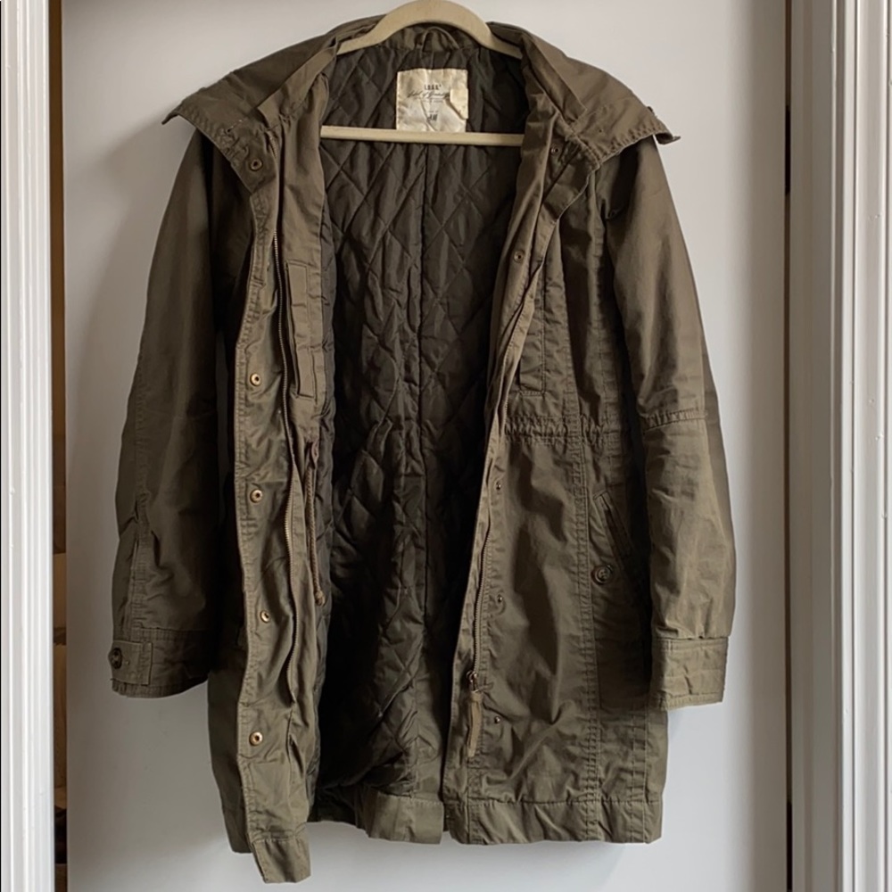 Army Green Thick Utility Jacket